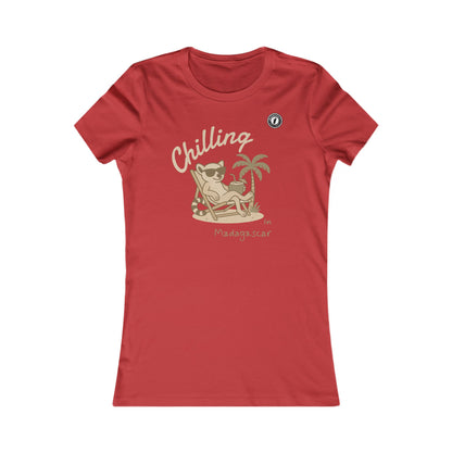 T-Shirt Femme Chilling Madagascar – Look Tropical | Madacraft Culture