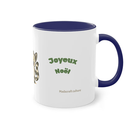 Mug de Noël – Lémurien et Sapin