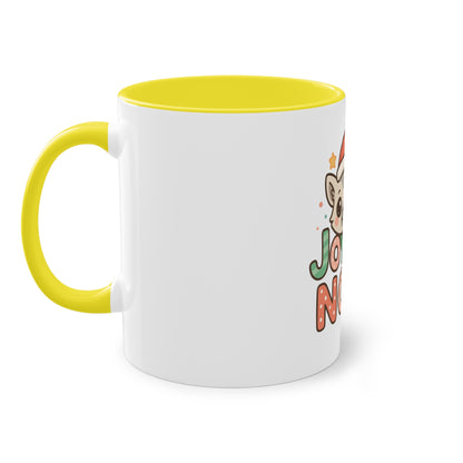 Mug Joyeux Noël Lémurien – Un Style Kawaii pour des Fêtes Trop Mignonnes 🎅