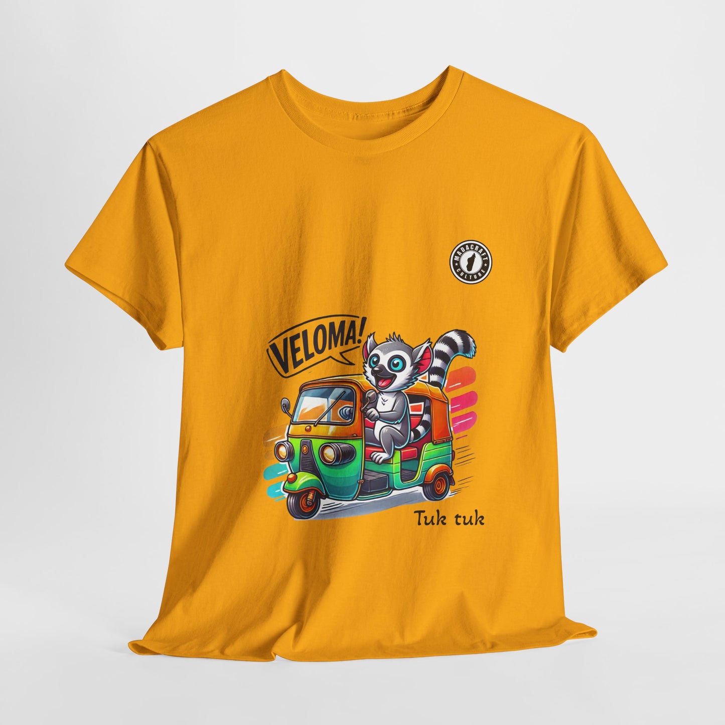 T-Shirt Maki Tuk-Tuk – Veloma Madagascar