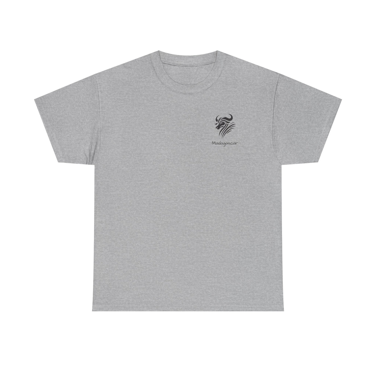 T-Shirt  "Zébu Tribal" - L’Âme de Madagascar 🏝️🐃