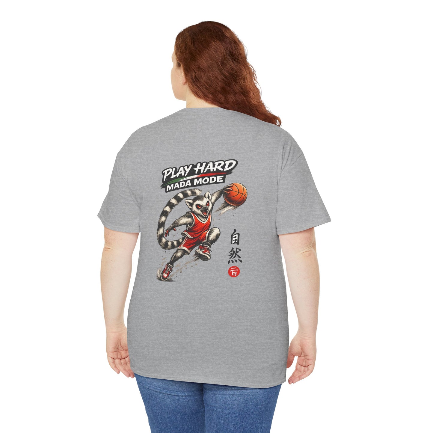 🏀 Basketball Maki T – "Play Hard Mada Mode" - Shirt
