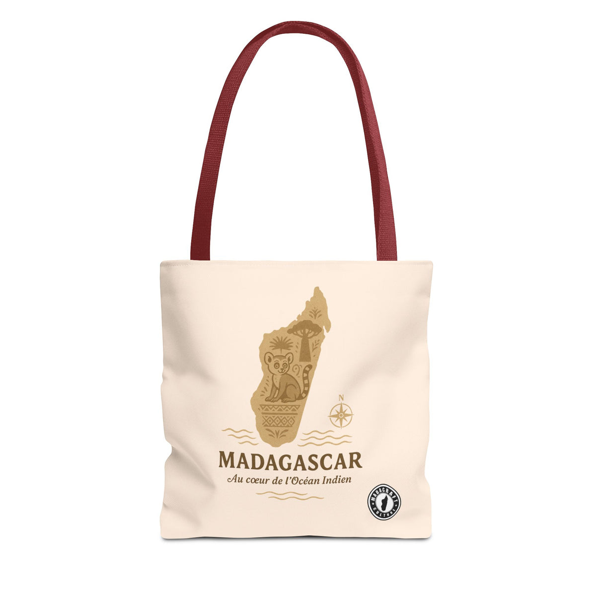 Totebag Madagascar – L’île Rouge au Cœur de l’Océan Indien 🧭