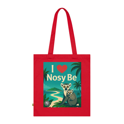 Totebag I ❤️ Nosy Be – Le Charme Tropical de Madagascar 🏝️🐒