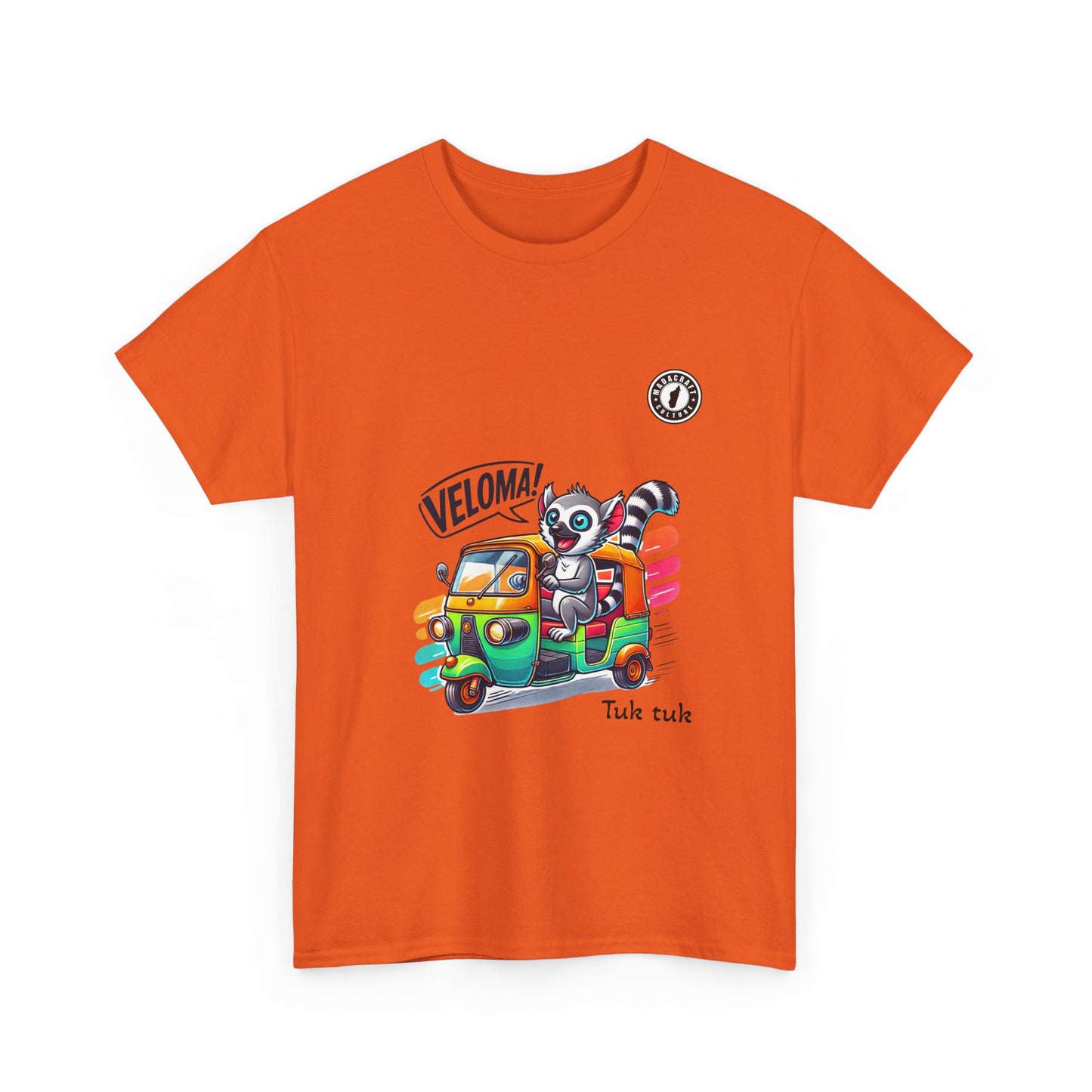 T-Shirt Maki Tuk-Tuk – Veloma Madagascar