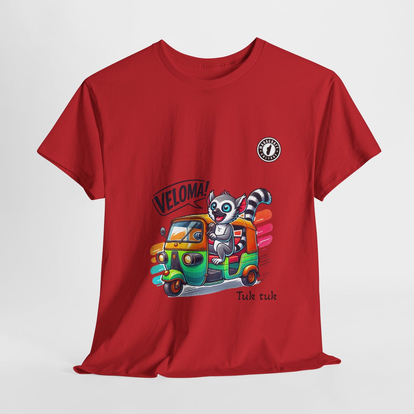 T-Shirt Maki Tuk-Tuk – Veloma Madagascar