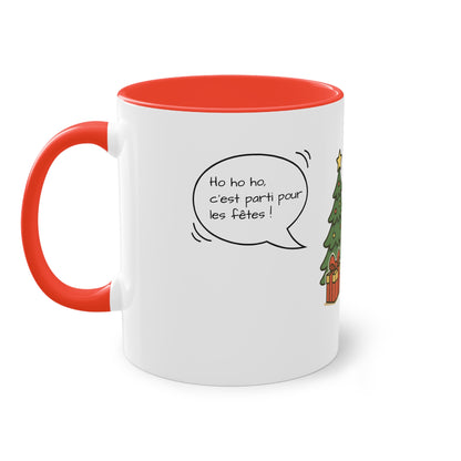 Mug de Noël – Lémurien et Sapin