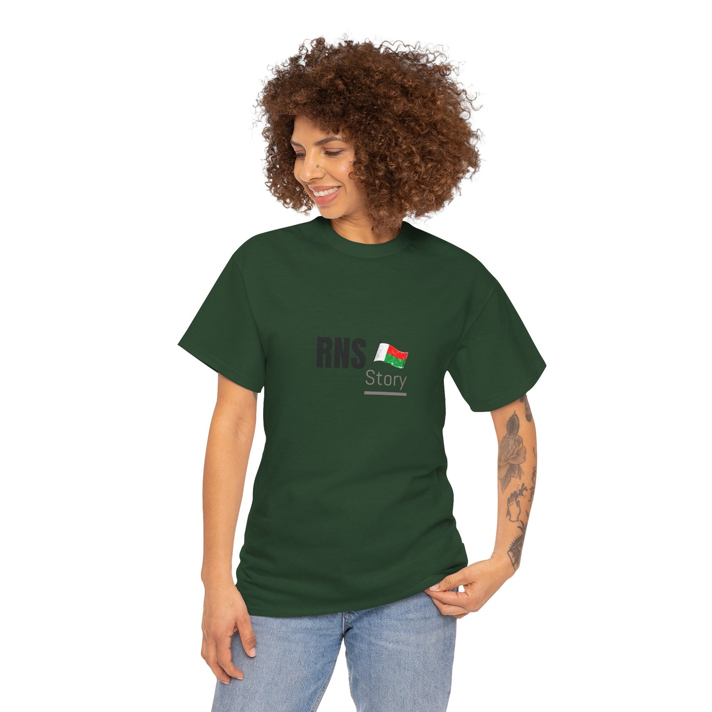 T-Shirt RNS Story – Drapeau Malgache | Madacraft Culture