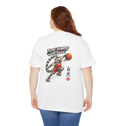 🏀 Basketball Maki T – "Play Hard Mada Mode" - Shirt