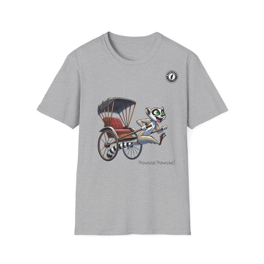 T-Shirt Maki & Pousse-Pousse – L’Âme de Madagascar