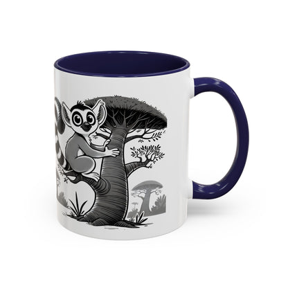 Mug "Maki & Baobab – Élégance en Noir et Blanc" ☕
