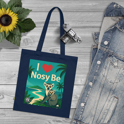 Totebag I ❤️ Nosy Be – Le Charme Tropical de Madagascar 🏝️🐒