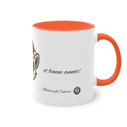Christmas Lemur Mug – Merry Christmas &amp; Happy New Year 🎅