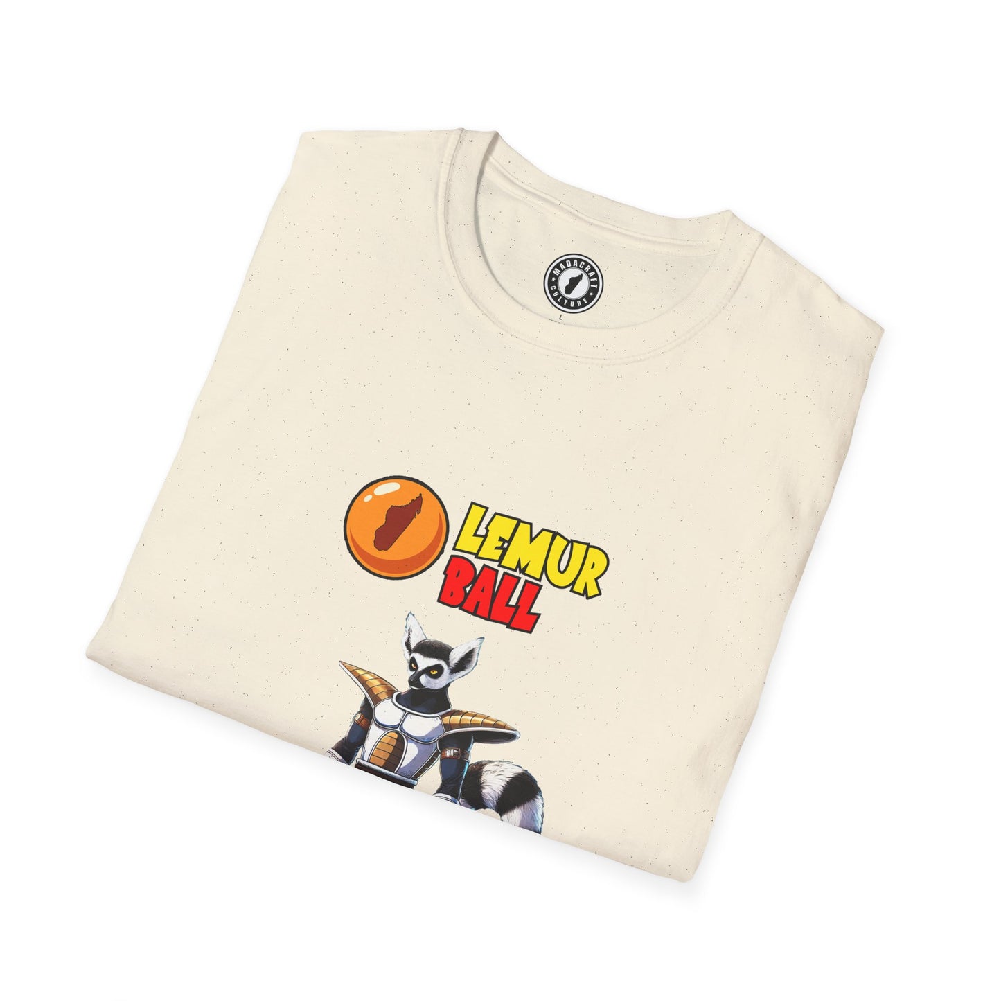 T-Shirt "Lemur Ball" – Quand la Pop Culture Rencontre Madagascar !