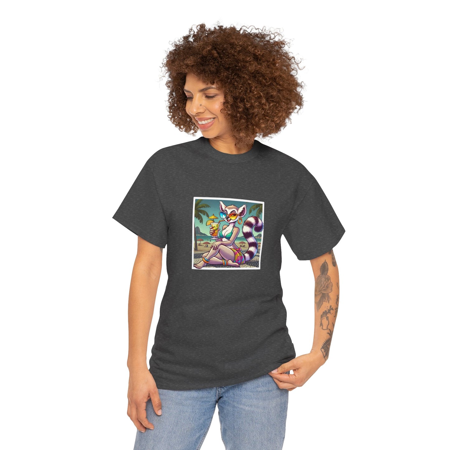 T-Shirt Femme - Maki & Caïpirinha à Copacabana