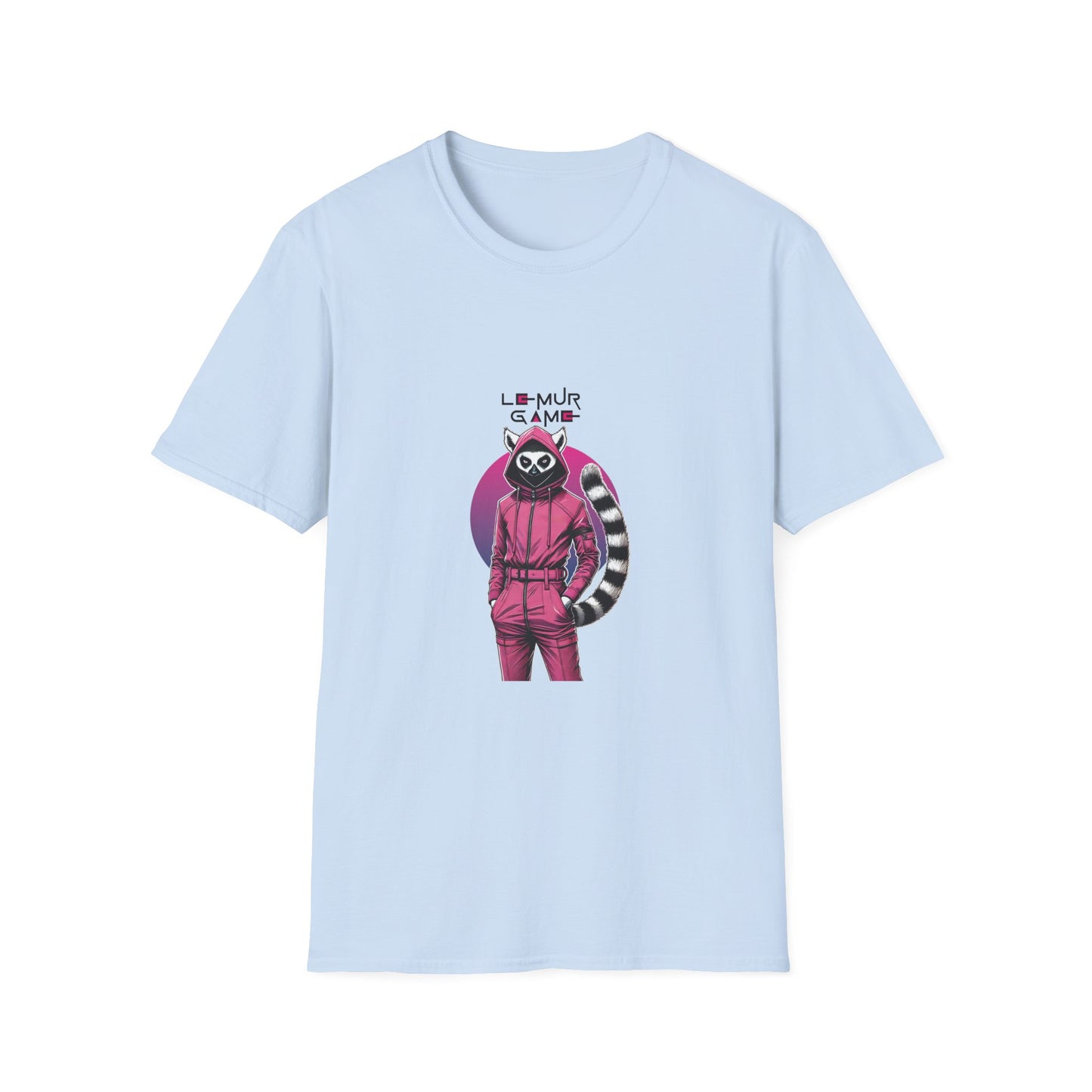 “Lemur Game - Guard Dark Edition” T-Shirt – Madagascar x Squid Game