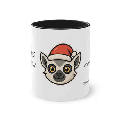 Christmas Lemur Mug – Merry Christmas &amp; Happy New Year 🎅