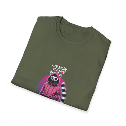 “Lemur Game - Guard Dark Edition” T-Shirt – Madagascar x Squid Game