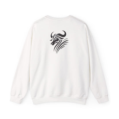Tribal Zebu Sweatshirt - Original Malagasy Design | Madacraft Culture