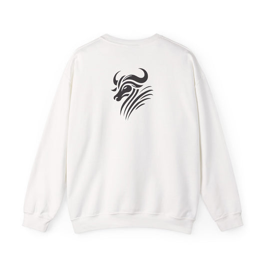 Tribal Zebu Sweatshirt - Original Malagasy Design | Madacraft Culture