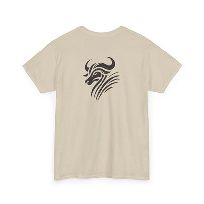 T-Shirt  "Zébu Tribal" - L’Âme de Madagascar 🏝️🐃