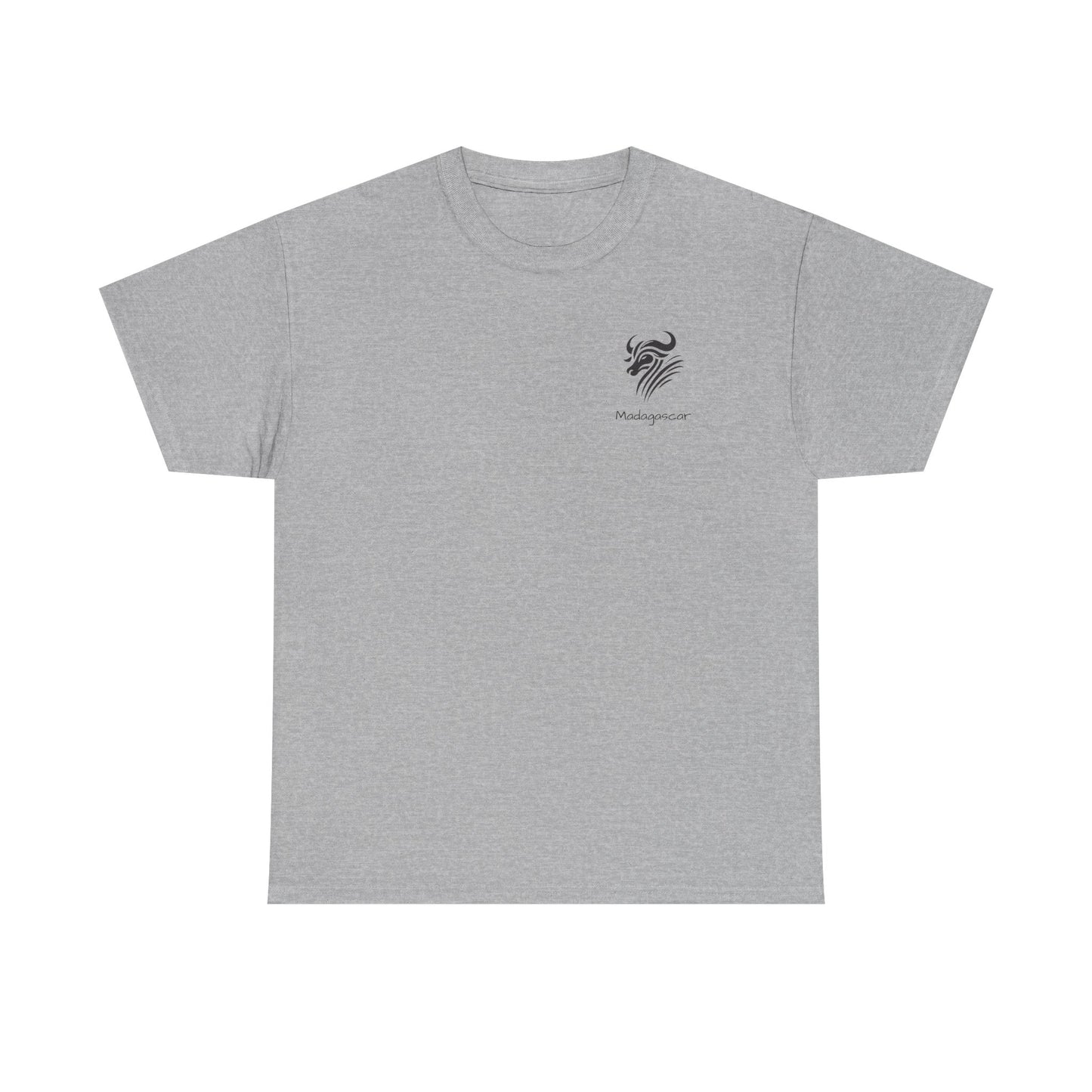 T-Shirt  "Zébu Tribal" - L’Âme de Madagascar 🏝️🐃