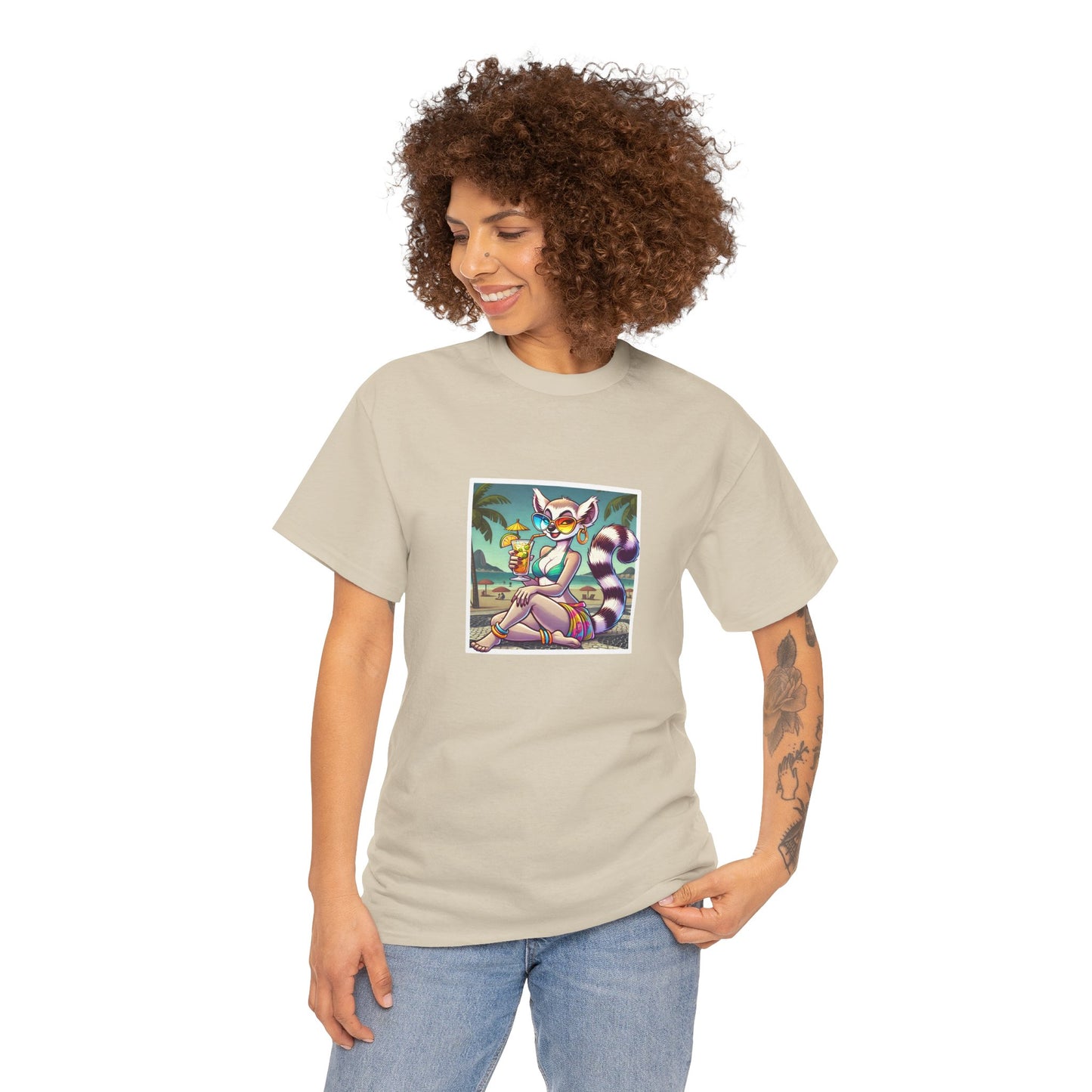 T-Shirt Femme - Maki & Caïpirinha à Copacabana