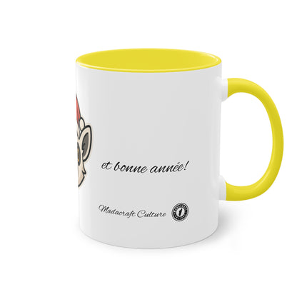 Christmas Lemur Mug – Merry Christmas &amp; Happy New Year 🎅
