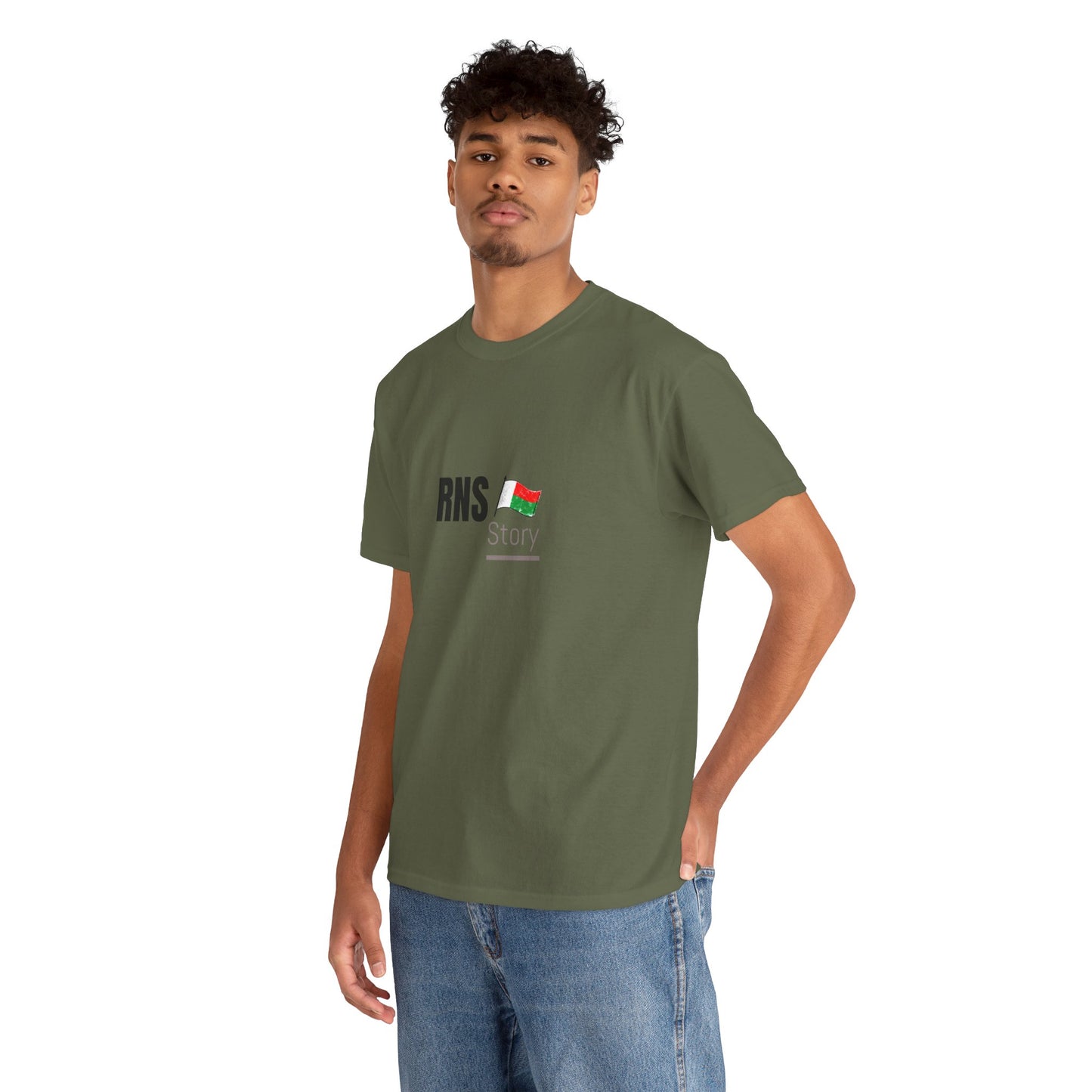 T-Shirt RNS Story – Drapeau Malgache | Madacraft Culture