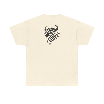 T-Shirt  "Zébu Tribal" - L’Âme de Madagascar 🏝️🐃