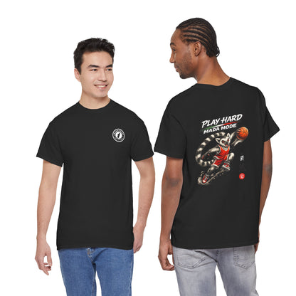 🏀 Basketball Maki T – "Play Hard Mada Mode" - Shirt