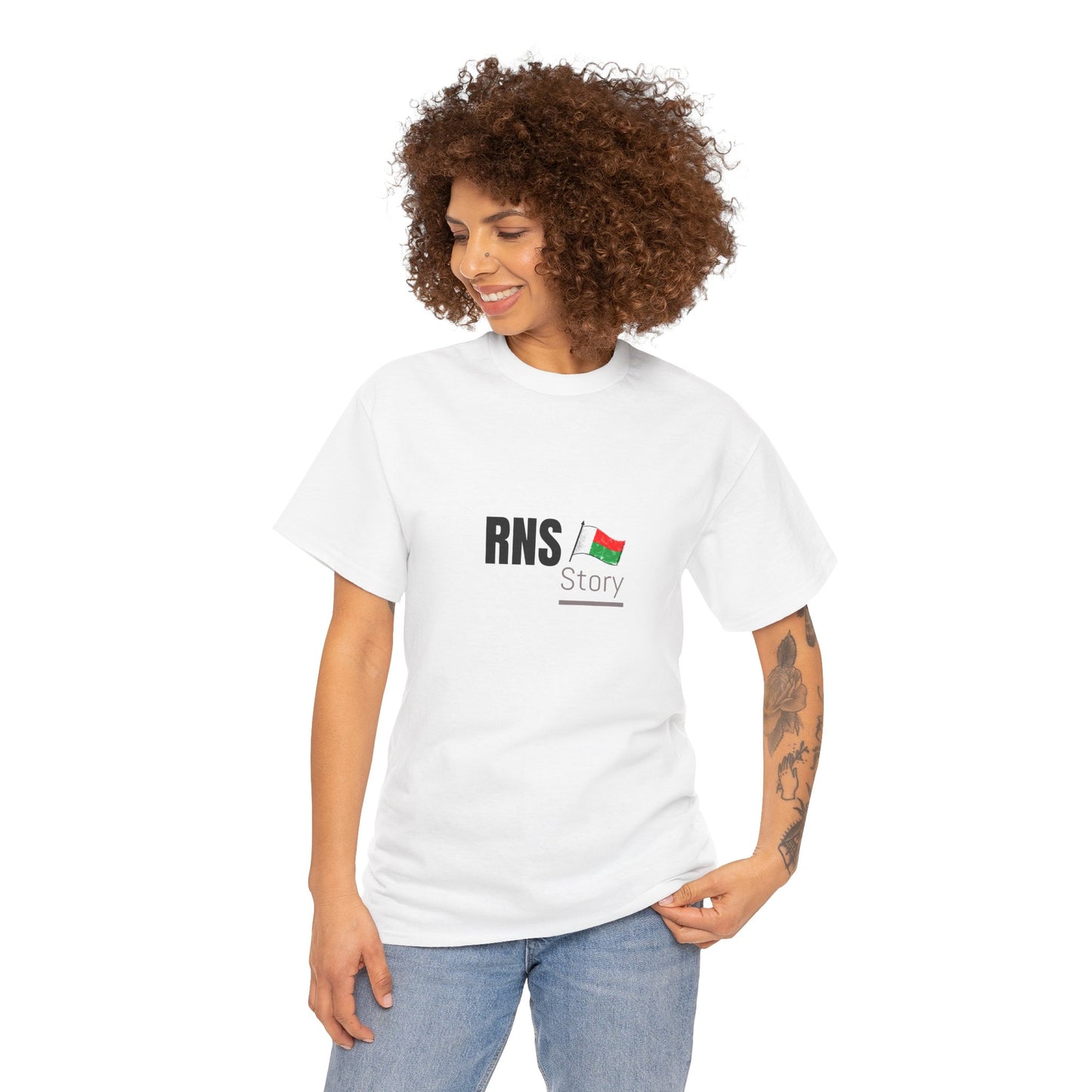 T-Shirt RNS Story – Drapeau Malgache | Madacraft Culture