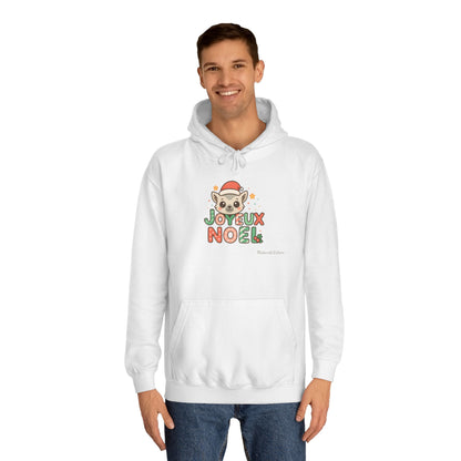 Sweat Joyeux Noël – Lemurien Kawaii style trop Mignon en Père Noël