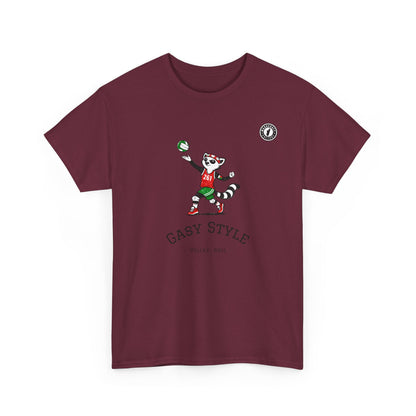 T-Shirt Gasy Style Volley Ball - Sport & Lémurien | Madacraft Culture