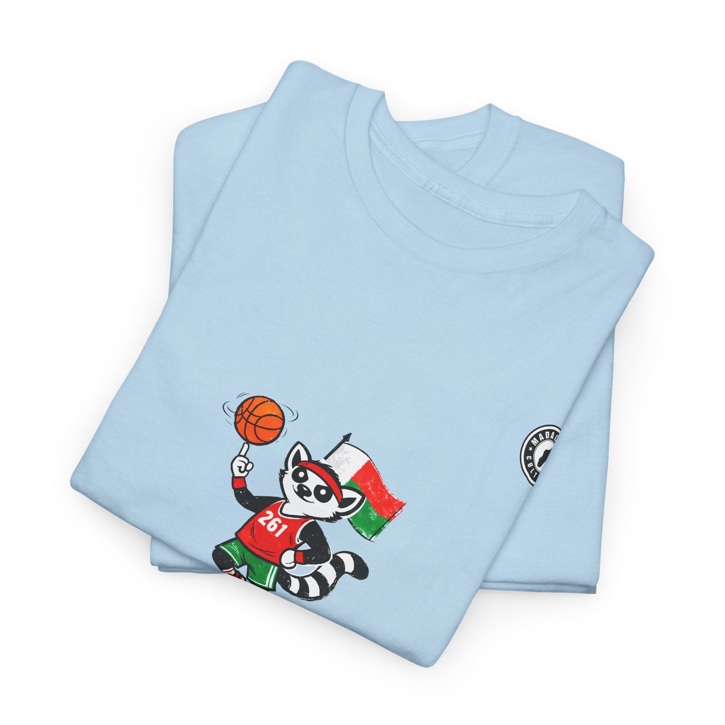 T-Shirt MVP Gasy Style – L’Esprit Basket aux Couleurs de Madagascar