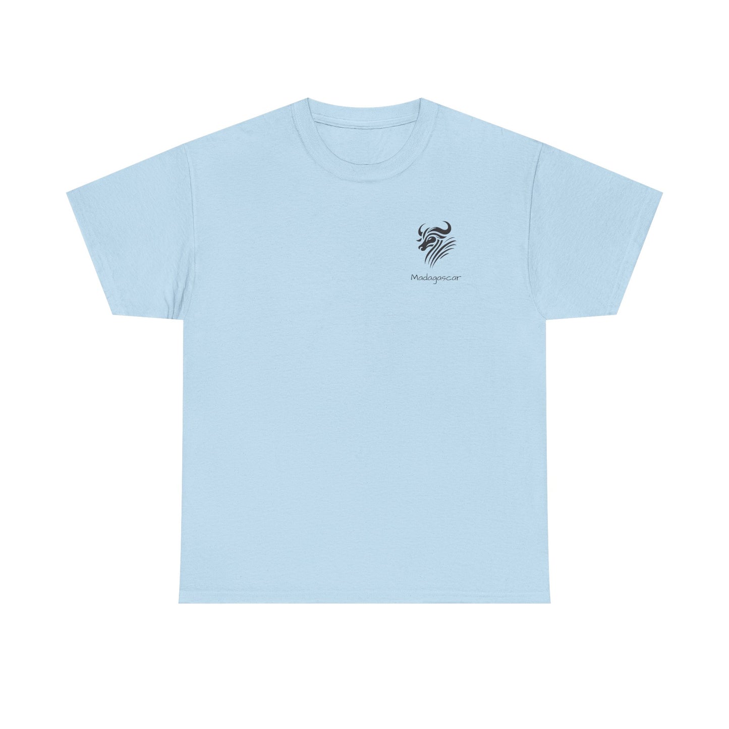 T-Shirt  "Zébu Tribal" - L’Âme de Madagascar 🏝️🐃