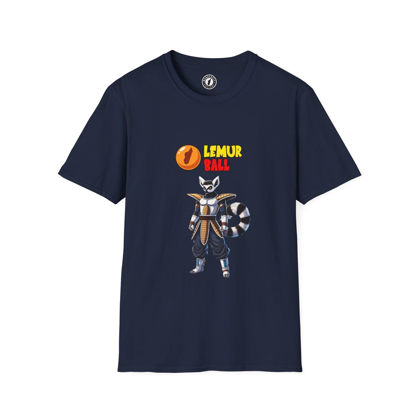 T-Shirt "Lemur Ball" – Quand la Pop Culture Rencontre Madagascar !