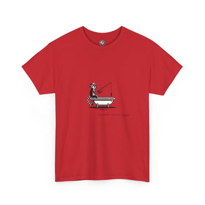 T-Shirt Lémurien Pêcheur – L’Art de la Patience