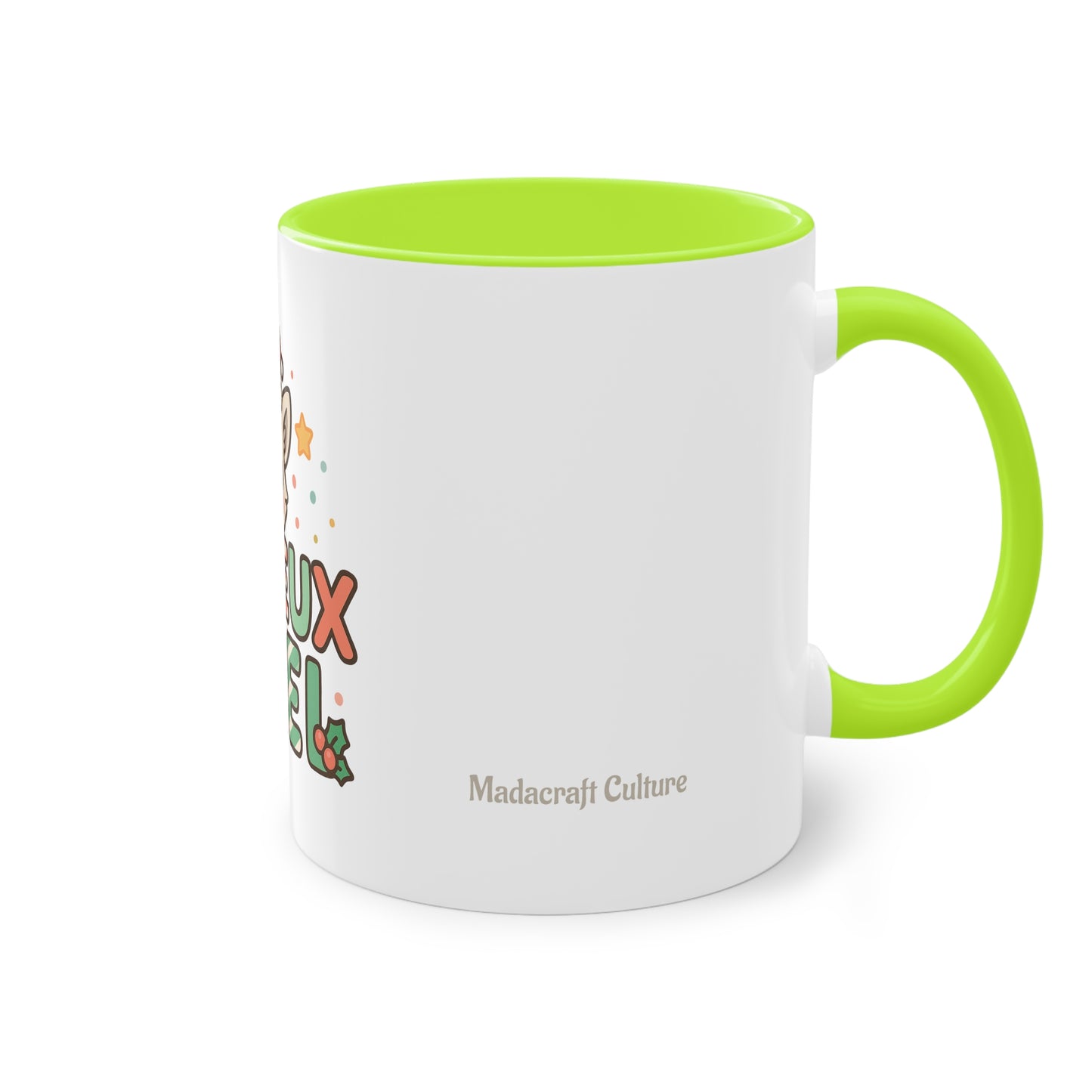 Mug Joyeux Noël Lémurien – Un Style Kawaii pour des Fêtes Trop Mignonnes 🎅