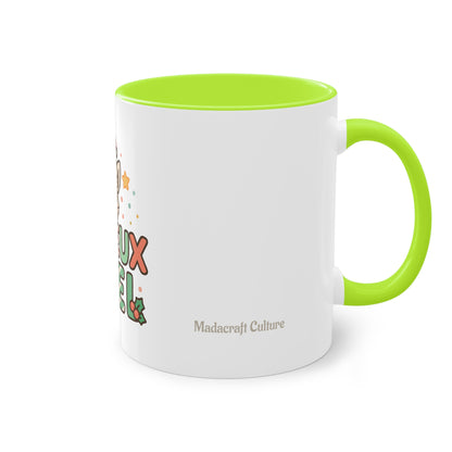 Mug Joyeux Noël Lémurien – Un Style Kawaii pour des Fêtes Trop Mignonnes 🎅