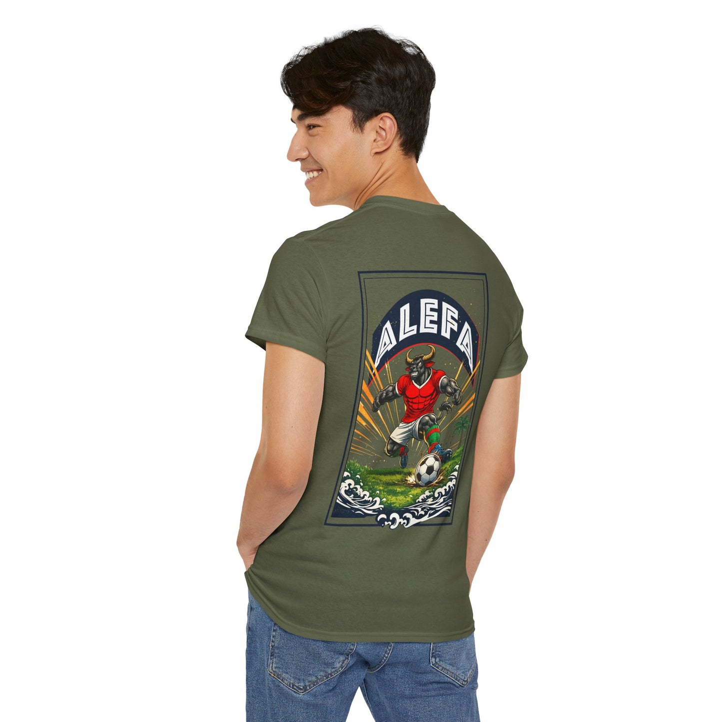T-Shirt Alefa Zebu Football – L’Esprit Gasy en Mode Champion