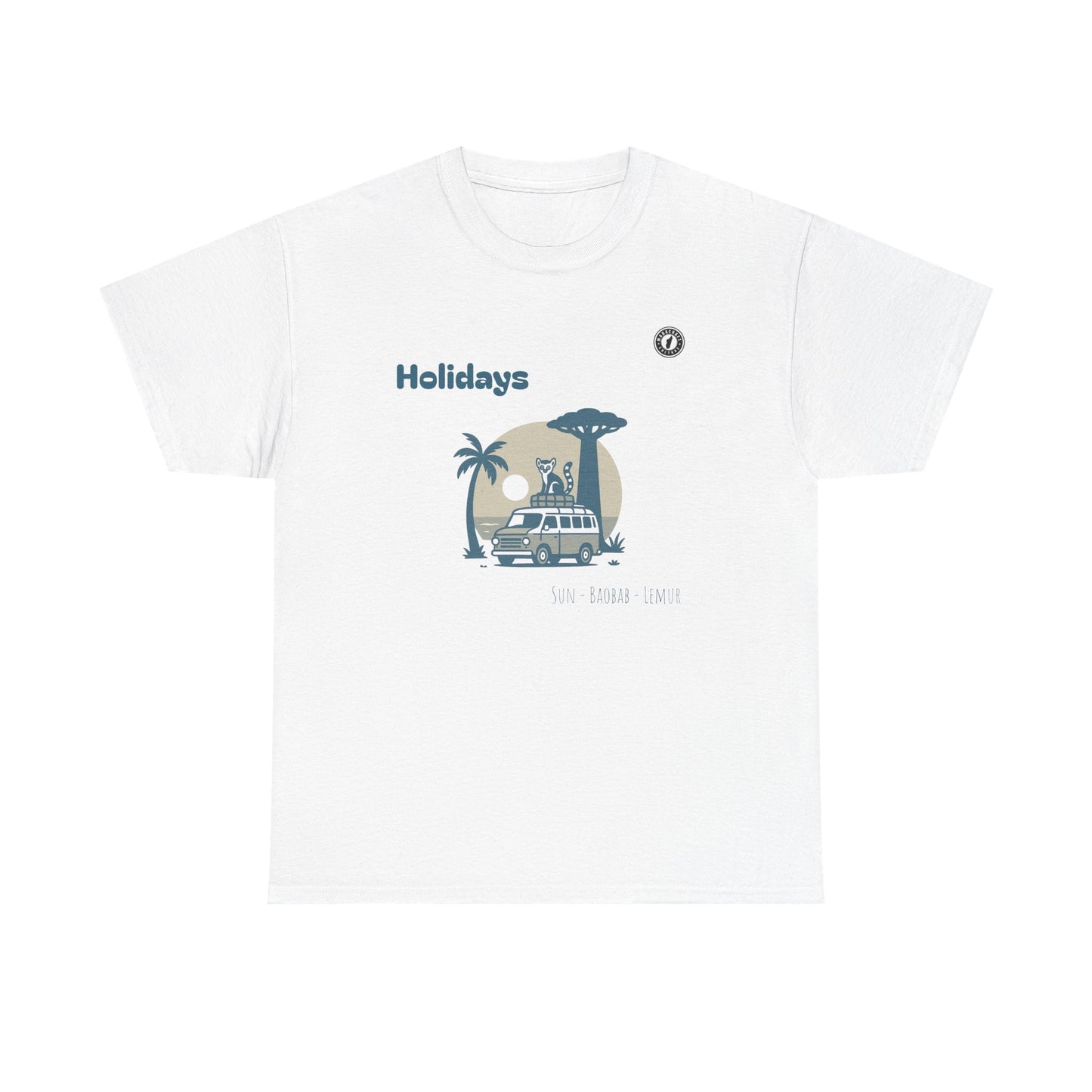 T-Shirt Holidays – L’Esprit Vacances Façon Madagascar