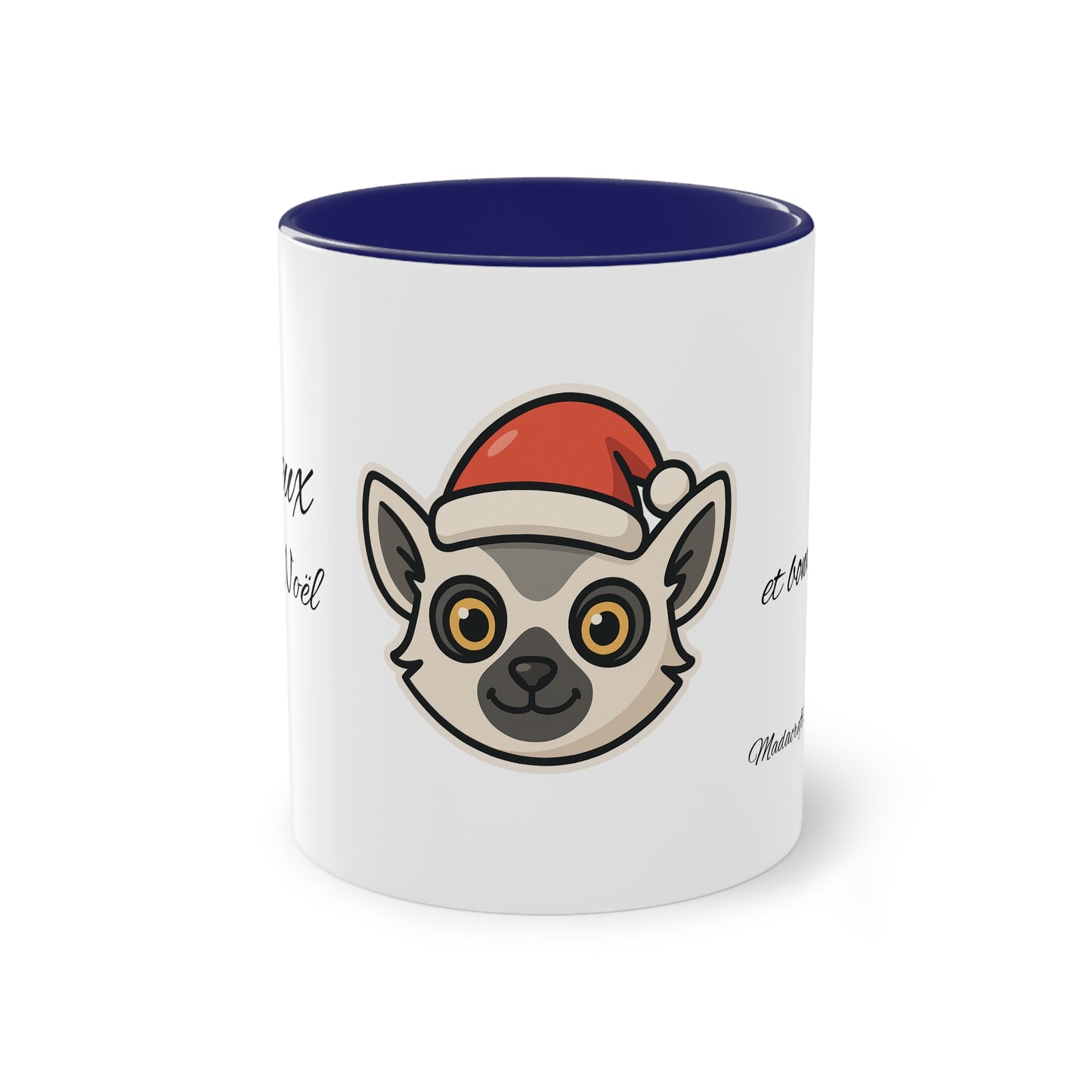 Christmas Lemur Mug – Merry Christmas &amp; Happy New Year 🎅