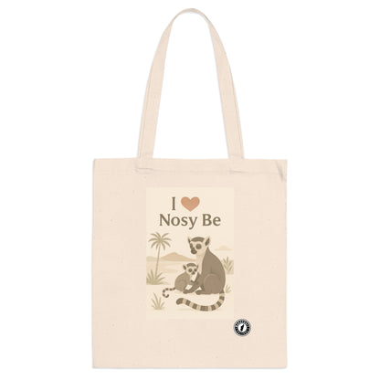 Totebag I Love Nosy Be – Lémurien | Madacraft Culture