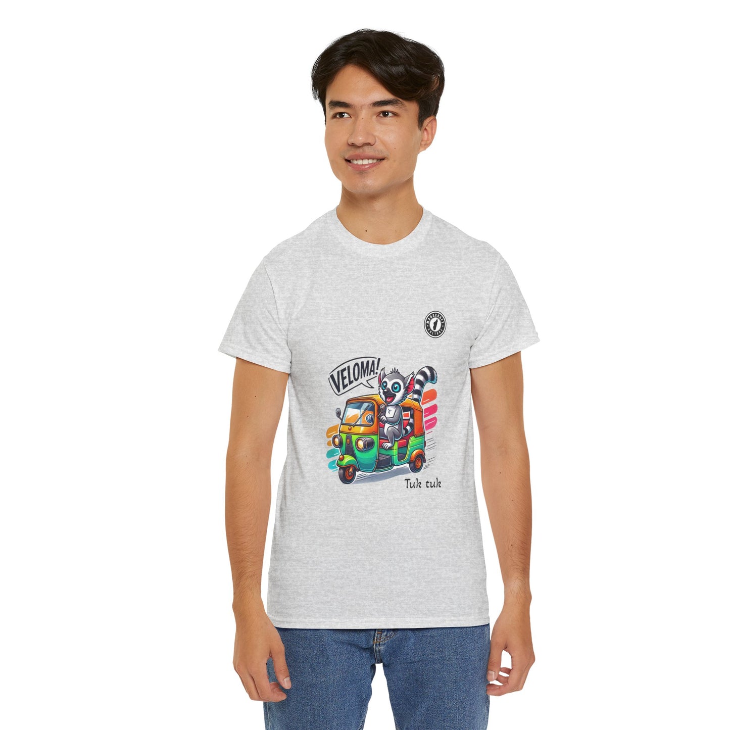 T-Shirt Maki Tuk-Tuk – Veloma Madagascar