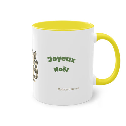 Mug de Noël – Lémurien et Sapin