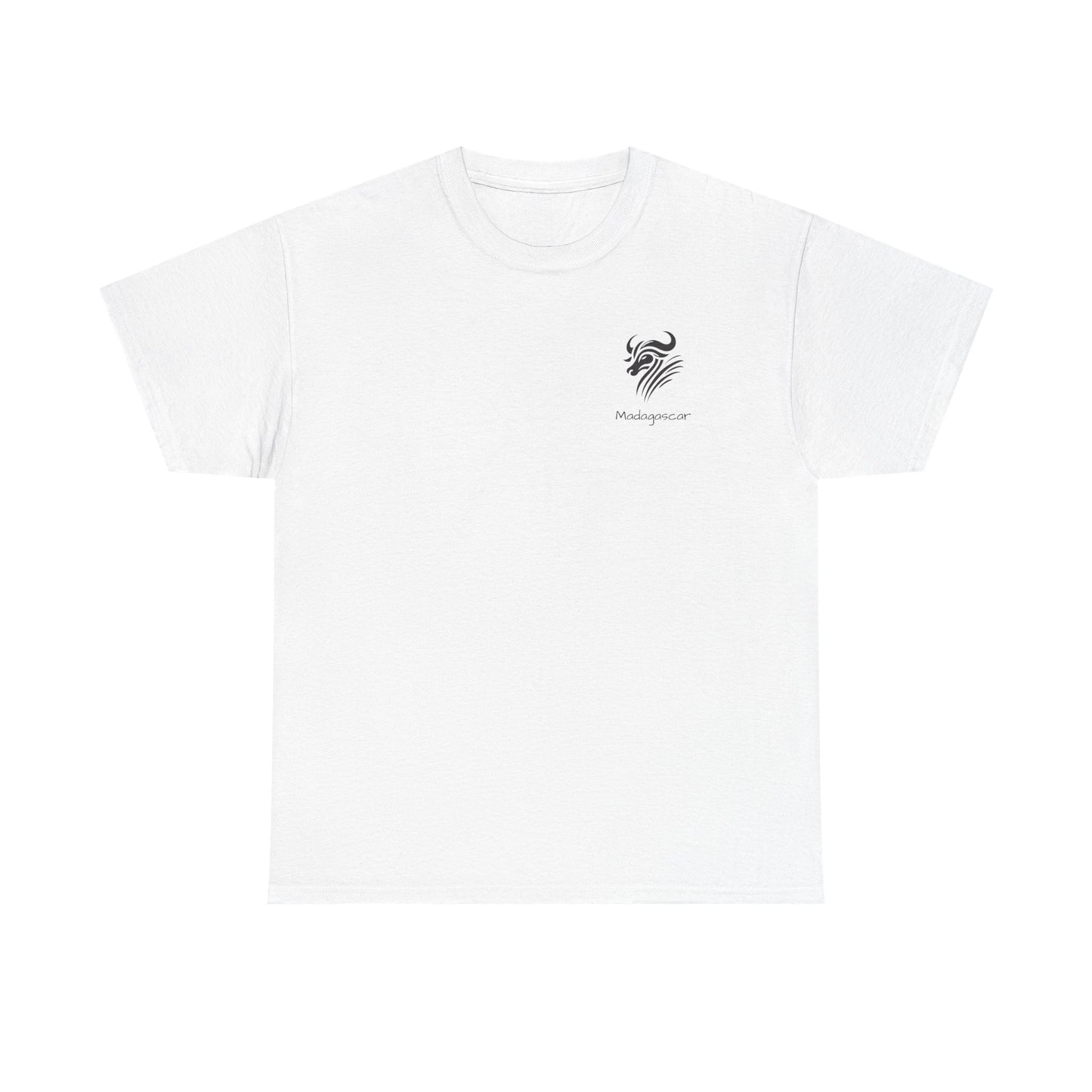 T-Shirt  "Zébu Tribal" - L’Âme de Madagascar 🏝️🐃