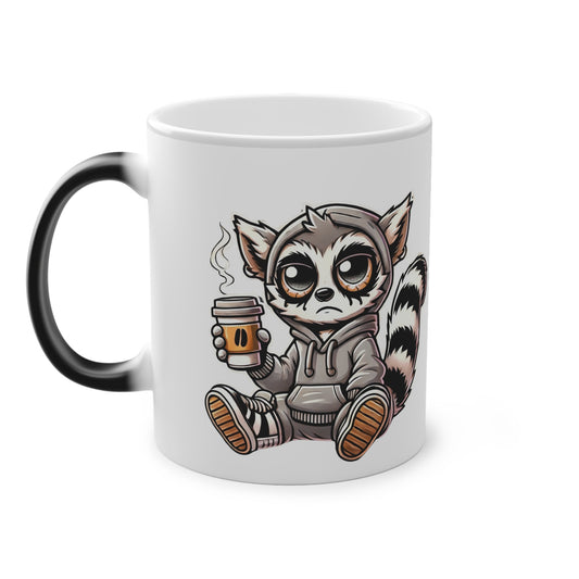 Magic Mug "Maki et Café"- Citation: "le seul échec est de ne pas essayer" ☕