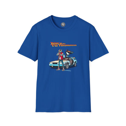 Maki McFly &amp; DeLorean T-Shirt – Madagascar Time Travel