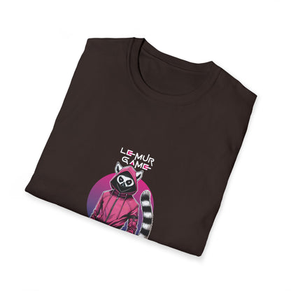“Lemur Game - Guard Dark Edition” T-Shirt – Madagascar x Squid Game